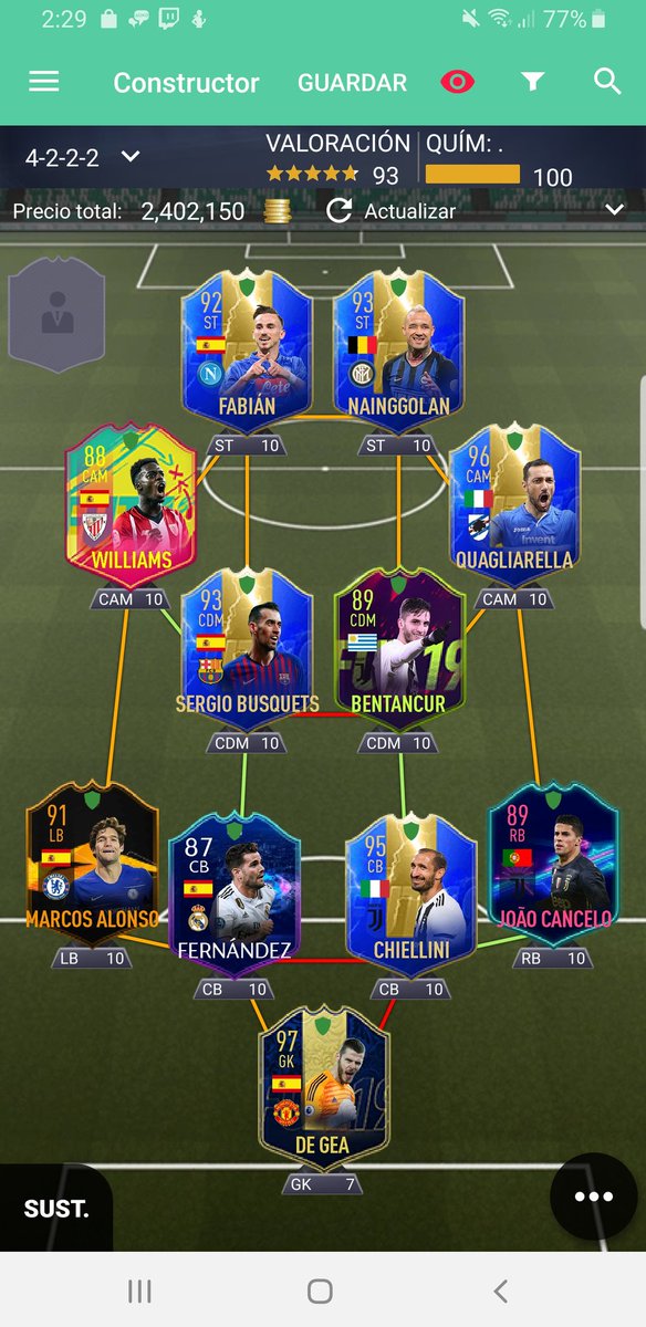 iBringas0710's tweet photo. @Donovan_Acevedo @EASPORTSFutbol @Alkebar @cristianchigre @ZIVANX_YT @fifagdl Con ésta formación te dan toda la química excepto de gea obviamente https://t.co/76XFNn8u44