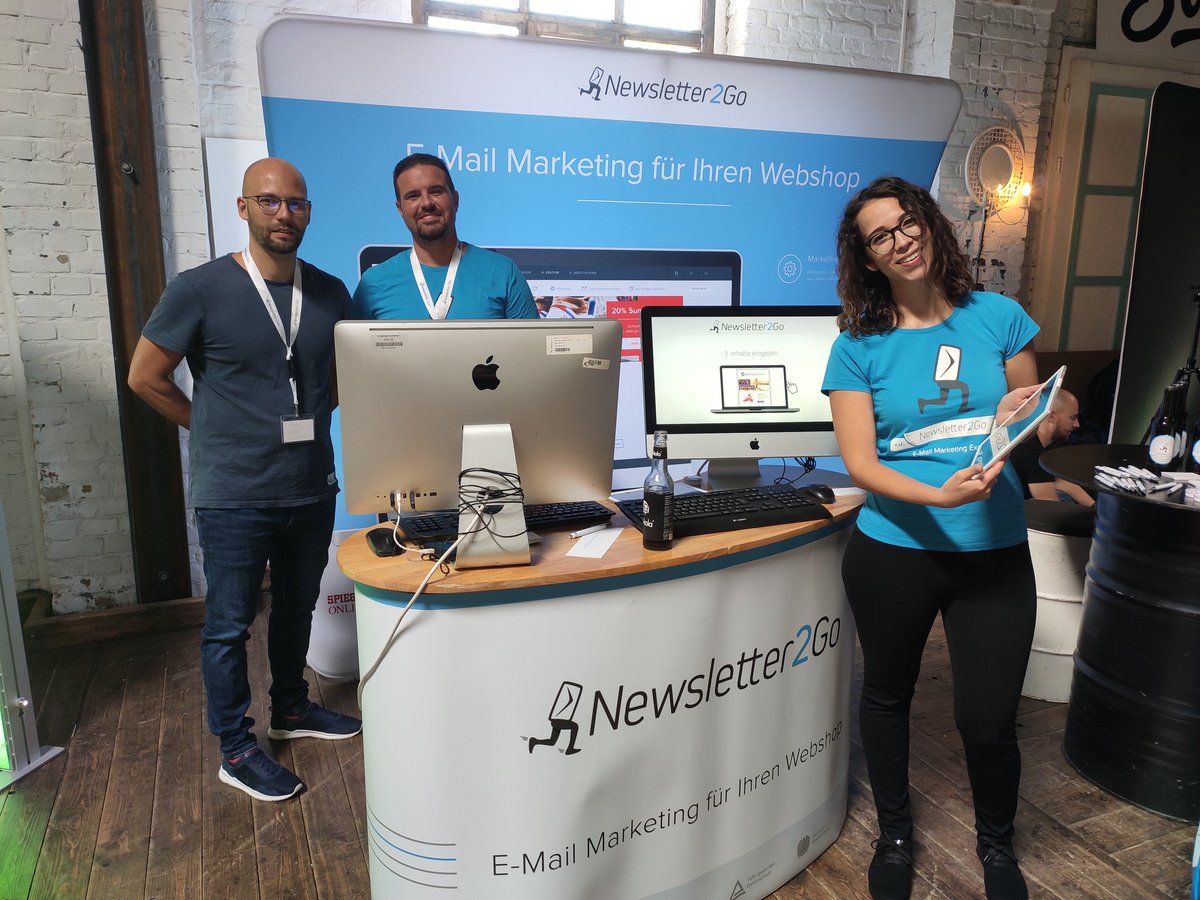 ardey26's tweet photo. Wir sind heute bei den Shopify Merchant Inspiration Talks. Besucht uns am Stand. #ShopifyMIT19 #newsletter #marketing #newsletter2go https://t.co/HgYiygzZJ1