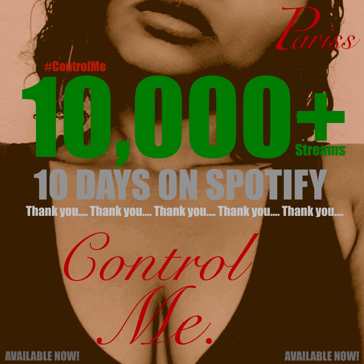 RobCLightbourne's tweet photo. Not bad at all!  @ParissMusic #ControlMe #Pariss #CountdownTo1Million #RobClevaLightbourne https://t.co/6N9UPHCF8U