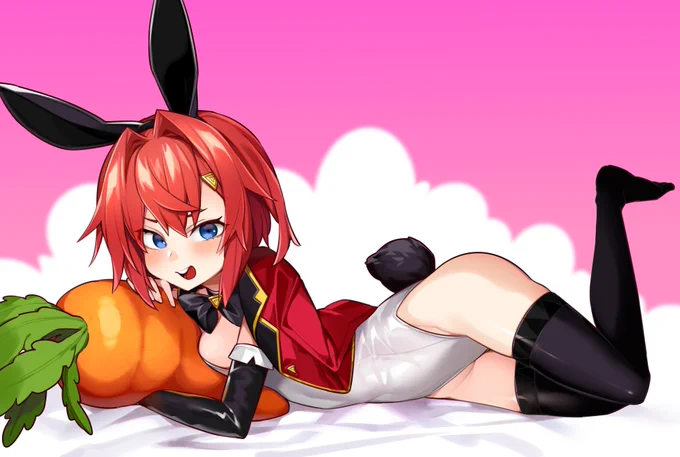 アンジュにバニー、似合いそうバニねえ!って勢いだけで描いた #絵ンジュ 