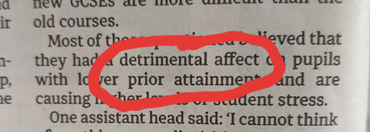 RobertFisk's tweet photo. Congratulations to @MetroUK for managing to conceal an English language question in a story about #GCSEResults2019. #affectvseffect #gcseresultsday2019 #GCSEs2019 https://t.co/EtVOQRWWvR