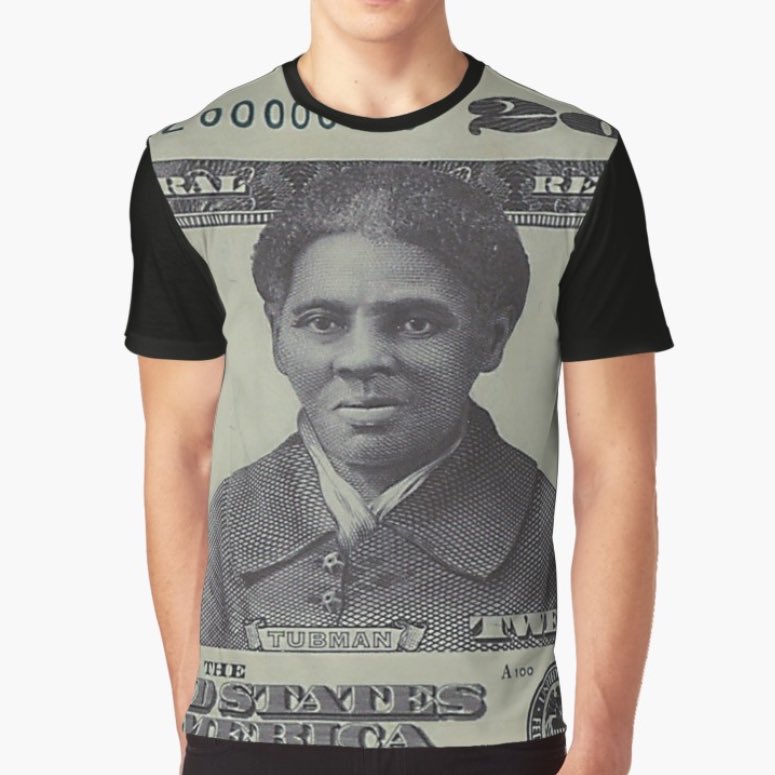 TeesForProgress's tweet image. TWENTY-DOLLAR BILL - HARRIET TUBMAN

Obviously this isn’t my art, but I wanted to put something out there while I finish up a few illustrations.

Follow, retweet, and help spread the word! 🙏
#HarrietTubman #TwentyDollarBill #CivilRights #TeesForProgress 

redbubble.com/people/teesfor…