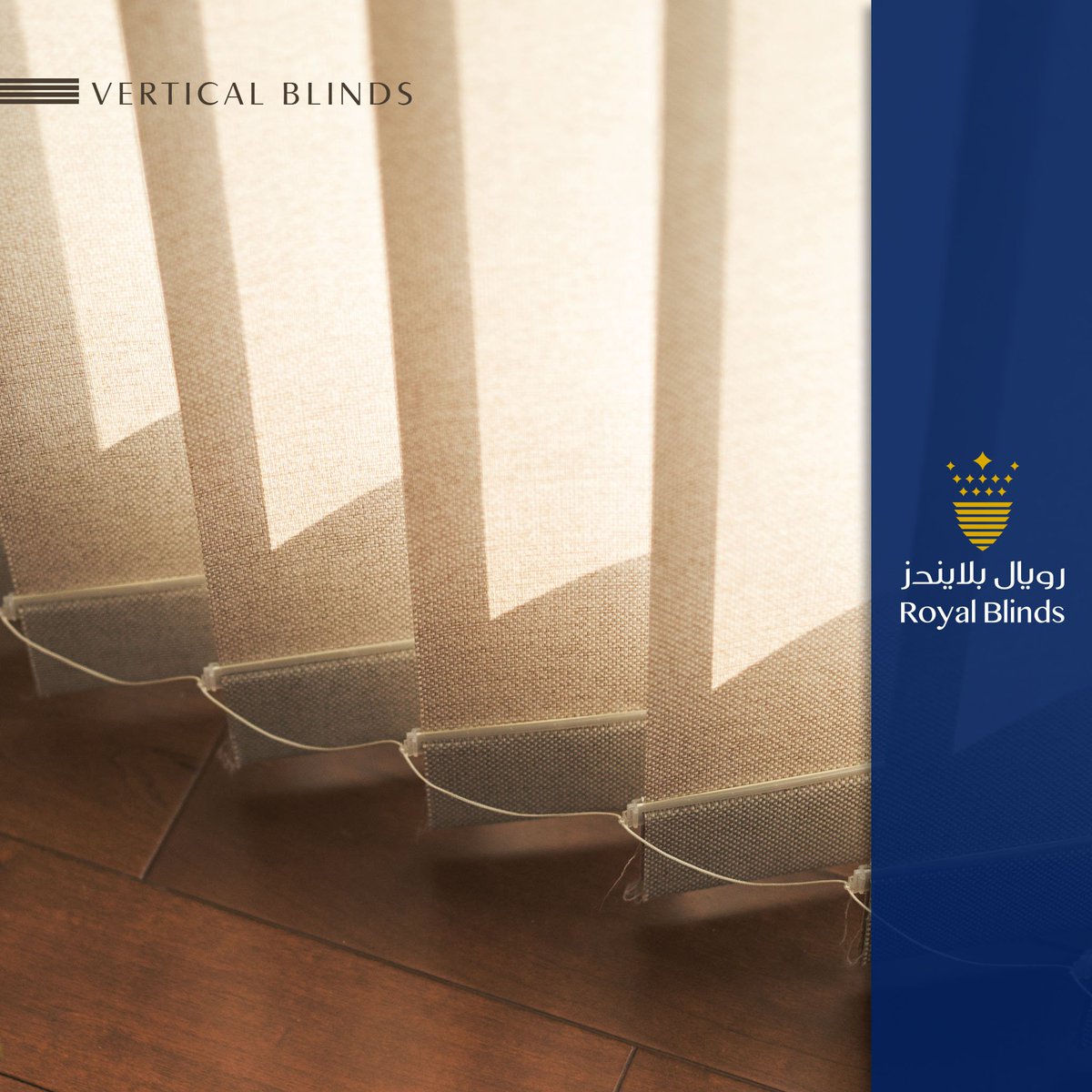 Royalblinds's tweet photo. Our Vertical blinds match perfectly with your windows and provide utmost protection due to their thermal insulation materials. 

For more info, call: +971 43474760 / whatsapp: +971 54 307 8180 or email: Info@royalblinds.com

#RoyalBlinds #Blinds #WindowBlinds #shades #curtains https://t.co/ySg3RxHK72