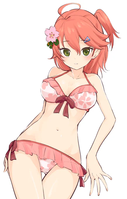 仕事前に落書き。さくらみこちゃん。やってんねぇ
#miko_Art 