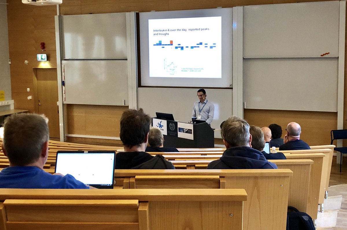 HogskolanSkovde's tweet image. @GustavNilsonne, forskare inom neurovetenskap och keynote speaker sista dagen på #opensym 2019