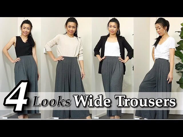 BUStyle2's tweet image. How to| wear 4 looks wide trousers 4 แบบวิธีใส่กางเกงบาน เก๋ๆ|B_U Style youtu.be/DZWTbsFkUHk via @YouTube #style #uniqlopants #แต่งตัว #ผู้หญิง