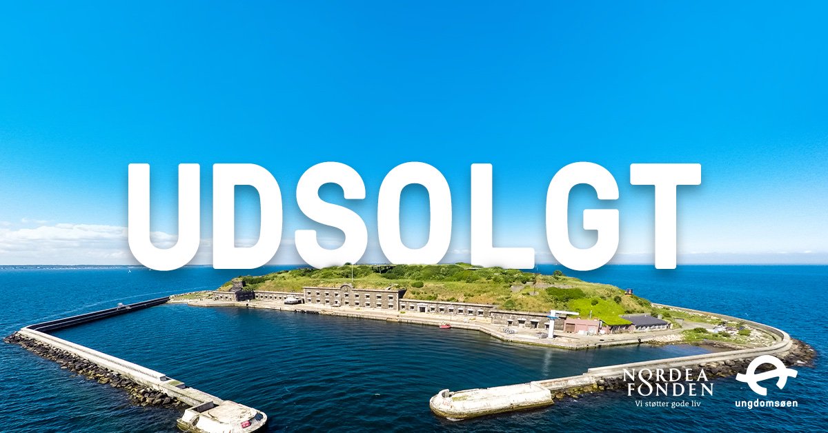 Episk. Vi glæder os til at se jer alle sammen på lørdag. #dkung #ungdomsøen #åbning #dkcivil