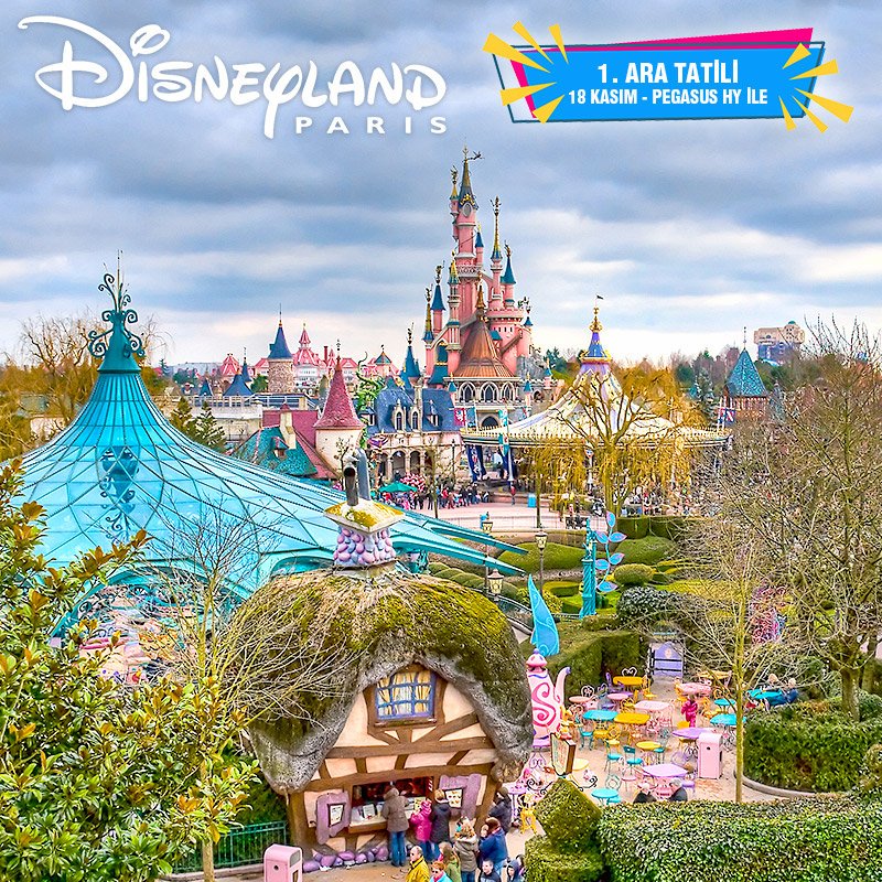 SÖMESTR 1.ARA TATİLİNDE PEGASUS HY İLE DİSNEYLAND GÖRMEYEN KALMASIN.... hayatınızın en eğlenceli tatilini yaşayın #Disneyland #mngturizm #senyeterkitatiliste
