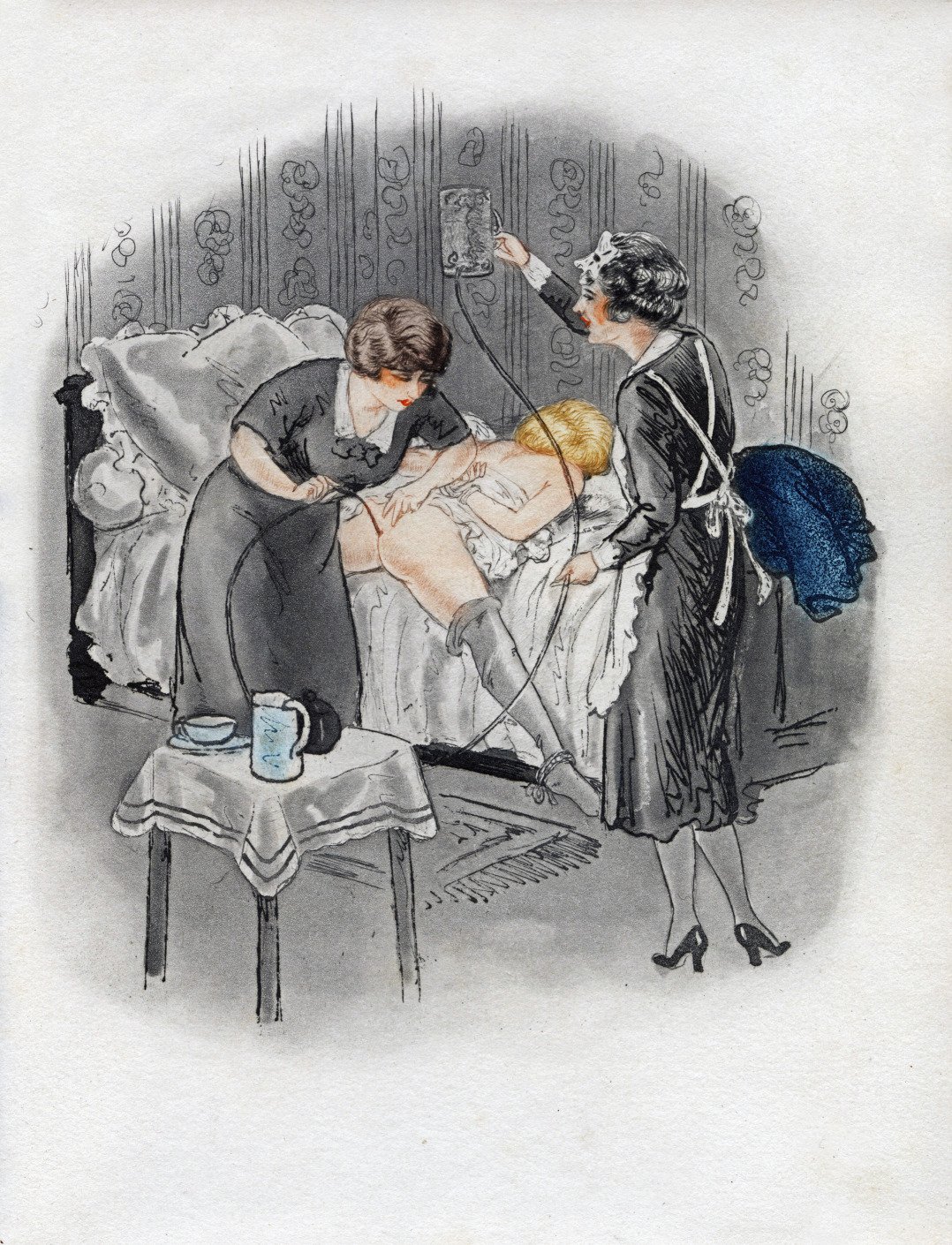 vintage incest drawings  