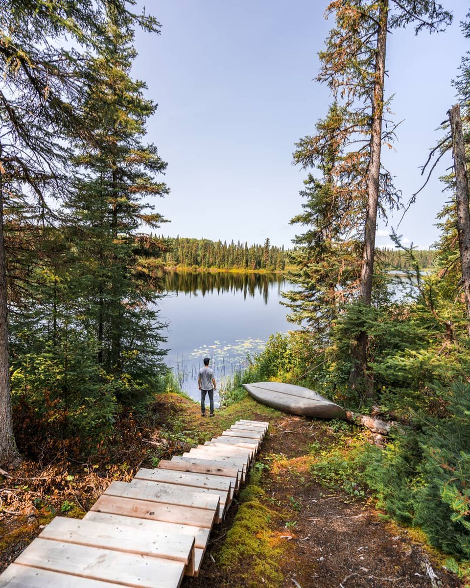 Saskatchewan's tweet photo. "Who thought Saskatchewan was only the prairies?!" @tylermcave's perception of Saskatchewan quickly changed after spending some time in Prince Albert National Park. 
#ExploreSask #ExploreCanada
📷 @tylermcave https://t.co/E6Aqr1p1dZ
