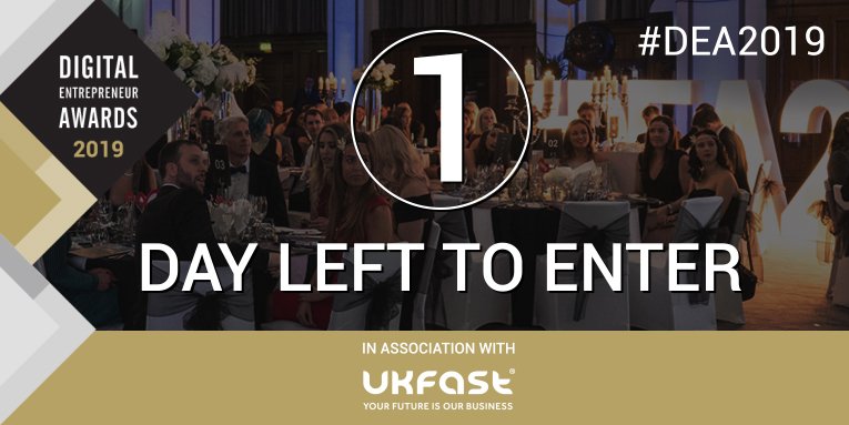 ENTRIES CLOSE TOMORROW! We've already extended the deadline, but now really is your FINAL CHANCE to submit your great work! 

Entries close at midnight tomorrow, so be quick. Entry is FREE &amp; simple with only 3 questions to answer: bit.ly/2L2vJ2J #DEA2019