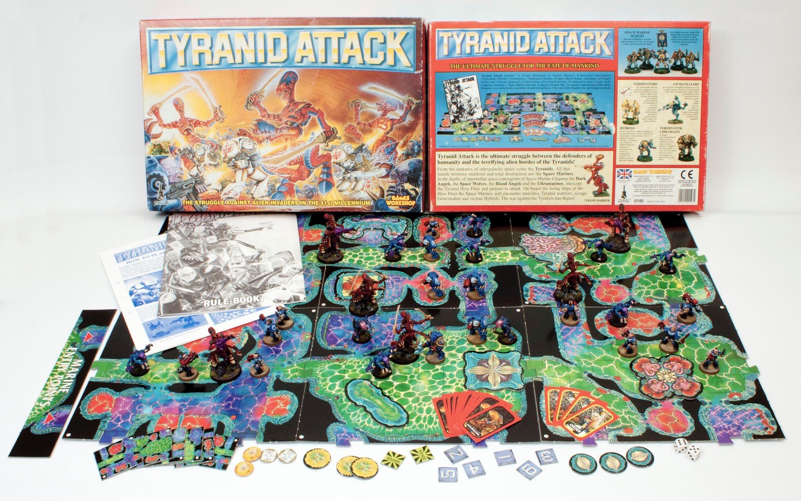 تويتر \ Garfy على تويتر: "#TBT to 2013, when I finished painting the  Tyranid Attack Boxed game (aka Advanced Space Crusade). I still think those  #genestealercult models hold up today, less said