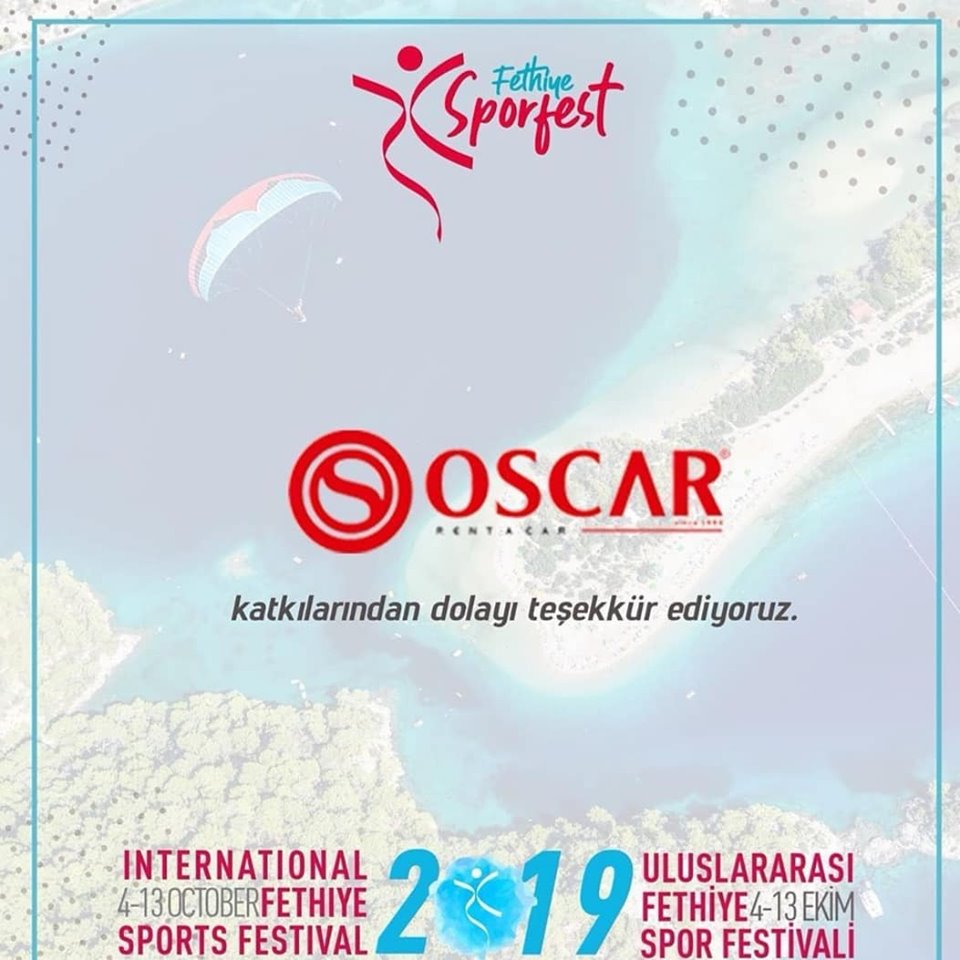 FethiyeApart's tweet photo. 4-13 Ekim 2019 tarihleri arasında düzenlenecek olan #Fethiye #Spor festivaline, iştiraki olduğumuz @Oscarturizm ailesi bünyesinde yer alan iştiraklerimizden Oscar Rent A Car ile katkı sağlamaktan büyük onur duyuyoruz. https://t.co/ao37C3VEhr