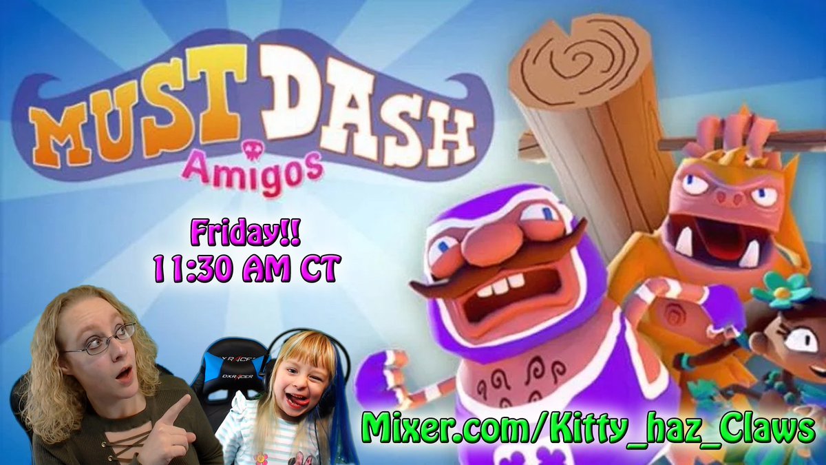 Kitty_Haz_Claws's tweet photo. Join @KittenSassyPant & myself tomorrow at 11:30 am CT for some silliness! We're going to play #MustDashAmigos by @MustDashAmigos @minibeaststudio on the Xbox! Come watch us shoot burritos at each other as we race! #MustDash
https://t.co/W4v2BcMX9Z https://t.co/kULX6Q5qoq