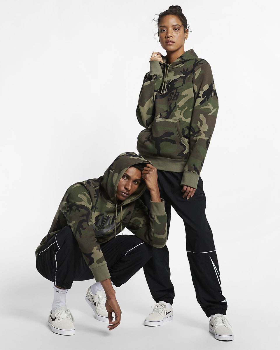 Nike Sb Icon Camo Hoodie | Lostonfoot