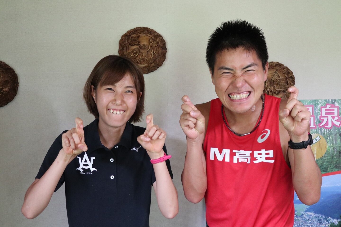 M高史 キャプテンの田中優花選手 1年生の広瀬はるか選手にもお話うかがいました 合宿でお疲れのところ ありがとうございました O 4years M高史の駅伝まるかじり 亜細亜大学女子陸上部 夏合宿 M高史 キャプテンの田中優花選手 1年生の広瀬はるか選手にもお話うかがいました 合宿でお疲れのところ ありがとうございました O 4years M高史の駅伝まるかじり 亜細亜大学女子陸上部 夏合宿