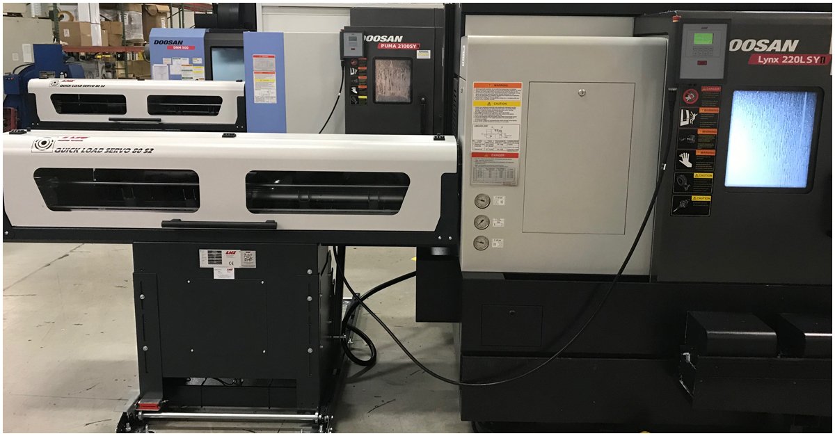 LNSnorthamerica's tweet photo. #CNC turning machines reduce labor hours and machine time invested in each part they make with the addition of a #barfeed. These cost reductions add up quickly, especially when the equipment can run unattended during lunch hours, operator breaks, weekends and even overnight. https://t.co/20C3FpJ6n0
