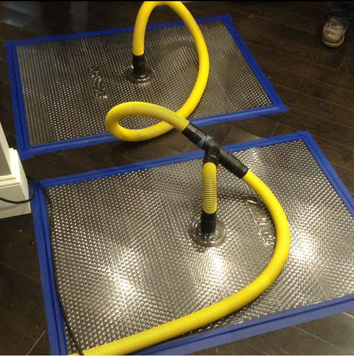 SM_Dynamic's tweet photo. Ever wonder how we extract water from a hardwood floor? We use specialty equipment designed to dry your flooring without removing them. We prefer to restore building materials rather than replace them to keep the claim cost down and get you back to normal quickly. https://t.co/yttrolHvbE