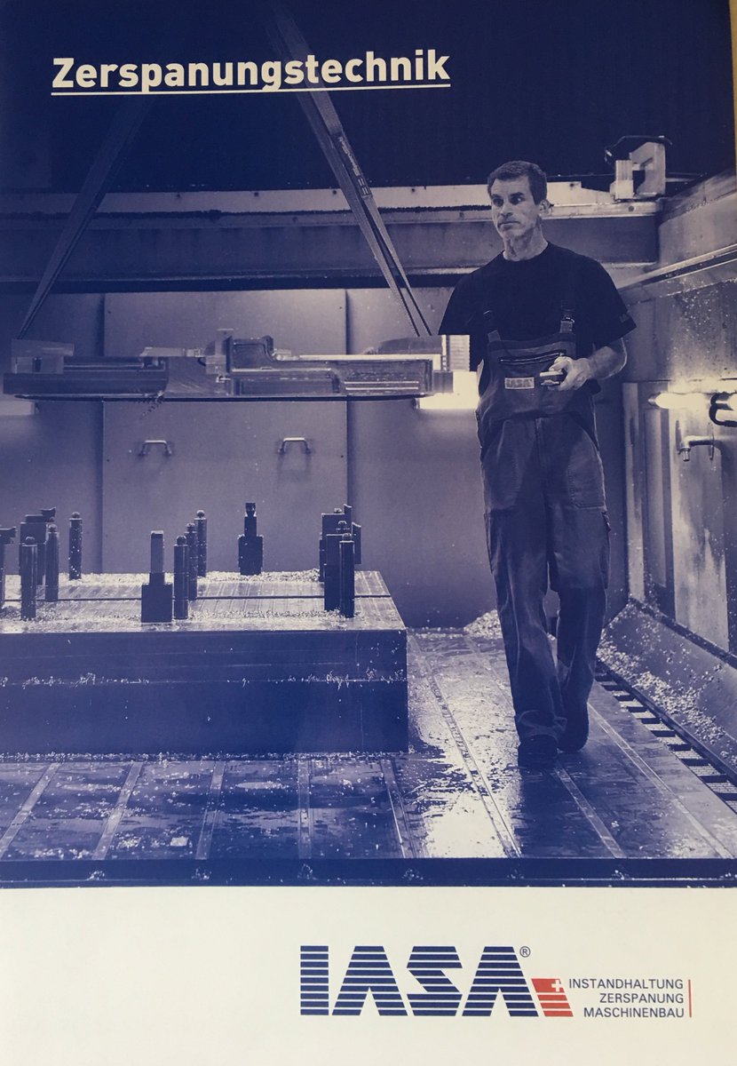Die neuen Broschüren Instandhaltung und Zerspanungs-technik sind fertig gestellt und können bestellt werden. Tolle Zusammenarbeit mit redchili für die Gestaltung der Broschüre und Pfeiffer Photodesign für die Bilder.

Vielen Dank. 

iasa-ag.ch