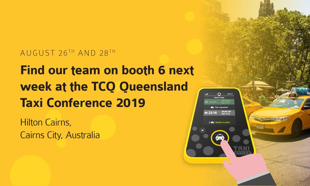 TaxiButler's tweet photo. Sales Representative, Mayank, and Co-founder, Steven Blom, will be on booth 6 at the TCQ Queensland Taxi Conference from August 26 to 28, next week.

Get your taxi business going with our free trial
https://t.co/B4sbR19d2H 

#business #growth #australia #taxibutler #events https://t.co/Q2URC1dS9D