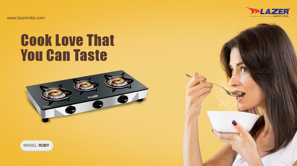 lazer_india's tweet photo. Express love to your loved ones by #cooking delicious recipes with #LazerIndia #Cooktop

Get #Lazercooktop today>> https://t.co/I6tbPt7gnM

#LazerSimplifyLiving #SimplifyLiving #HomeAppliances #KitchenAppliances #Appliances #Stove #DesignerCooktops #BestQuality #LazerIndia https://t.co/1R5XWRT8qH
