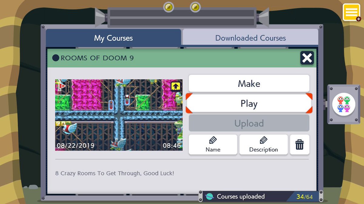 GameAimPlus's tweet image. MY NEW LEVEL #SuperMarioMaker2 #NintendoSwitch