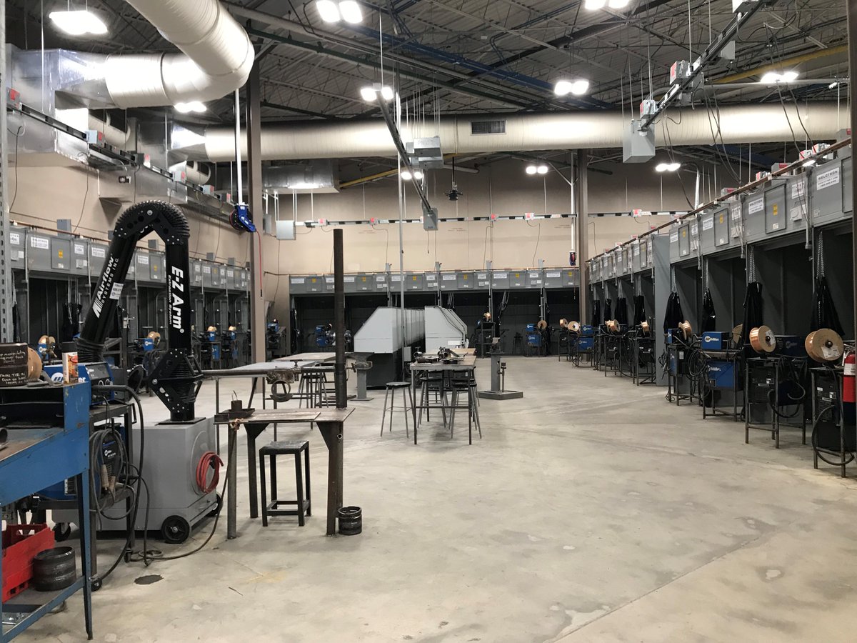 AirPurInc's tweet photo. Welding programs and apprenticeships are making a big comeback!!  Air Purification, Inc are a big part of this resurgence as more and more school districts and state legislators are turning to our decades of experience in providing turn-key solutions for capturing harmful fumes! https://t.co/0shCblExvn