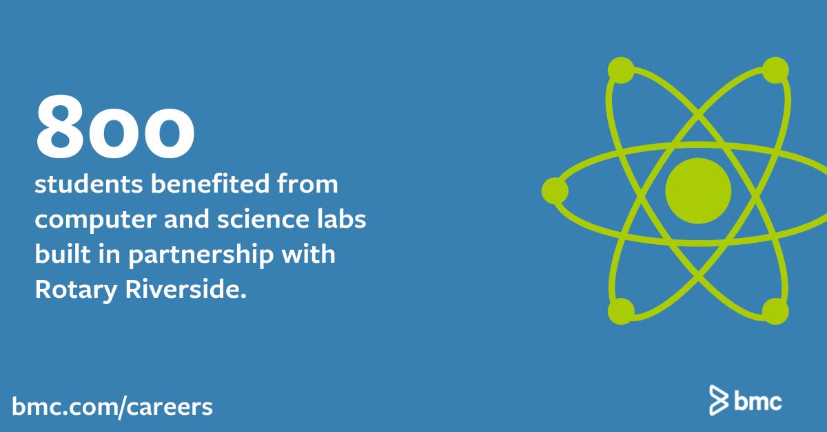 mark_f's tweet photo. .@BMCSoftware is making #STEM education the forefront for youth. How so? Through our #BMCcares efforts. https://t.co/b2P0Zc7HPb https://t.co/FZIUbVxHj6