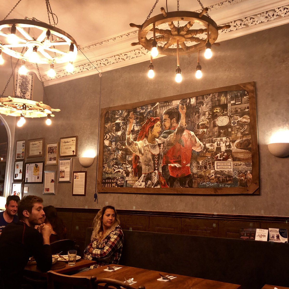 PhilNWang's tweet photo. Macau Kitchen, St. Leonard’s St.

Where has Macanese food been all my life?? Macau, presumably. This delightful little restaurant is an expert introduction to a fabulous cuisine. Octopus salad and lobster balls in coconut sauce leap out of their plates with freshness. https://t.co/tqjRWGzEWw