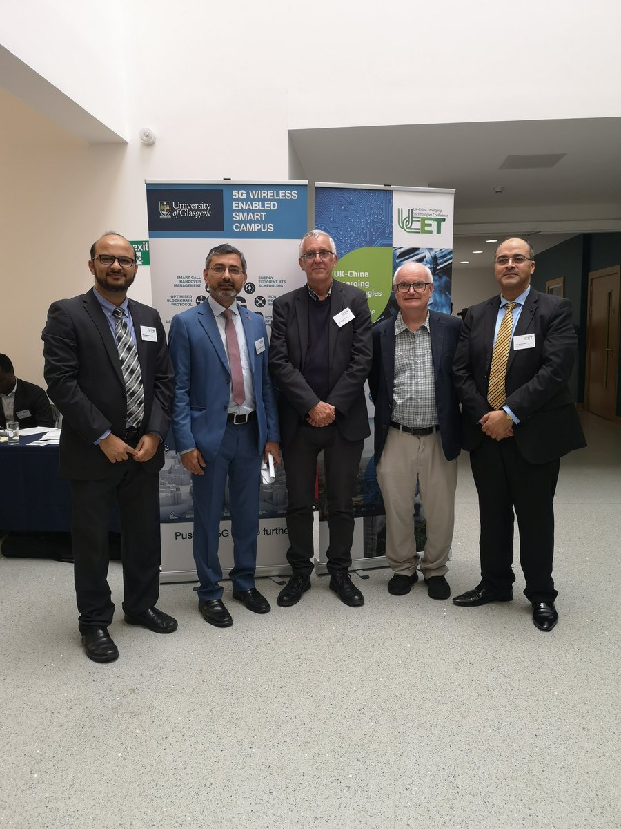 Photo during lunch break #ucet <a href="/ComSoc/">IEEE ComSoc</a> <a href="/UofGSciEng/">College of Science & Engineering, UofG</a> <a href="/JohnHMarsh/">John Marsh</a> <a href="/qammera/">Qammer H. Abbasi, CEng, FEAI, FIET, FRSE</a>