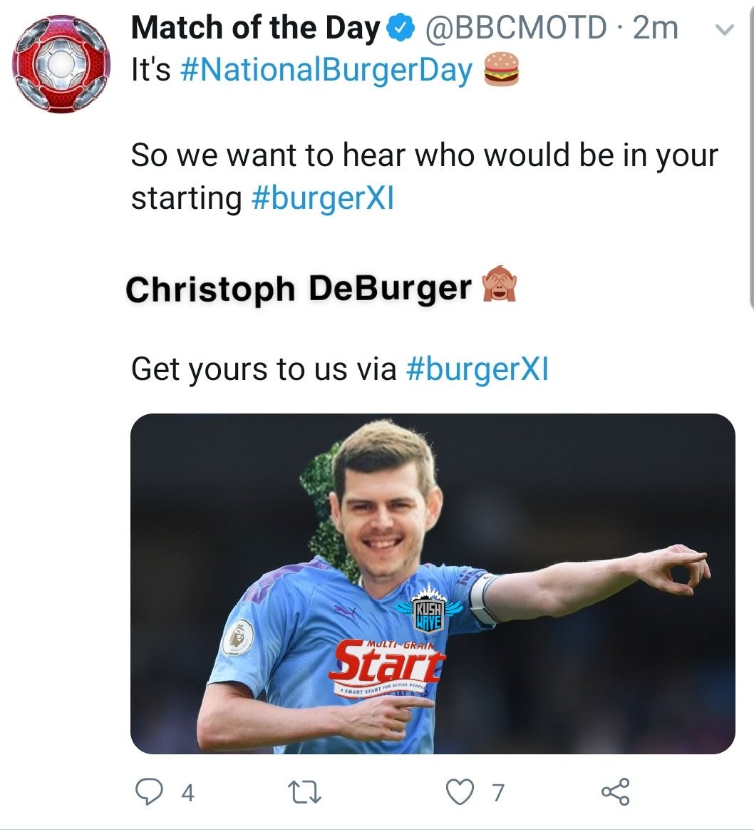 KushwaveFc's tweet photo. #NationalBurgerDay #kushwave #proclubs #easportsproclubs 
#ratherhaveafitzpatthanaburger https://t.co/w71BUi8ebr