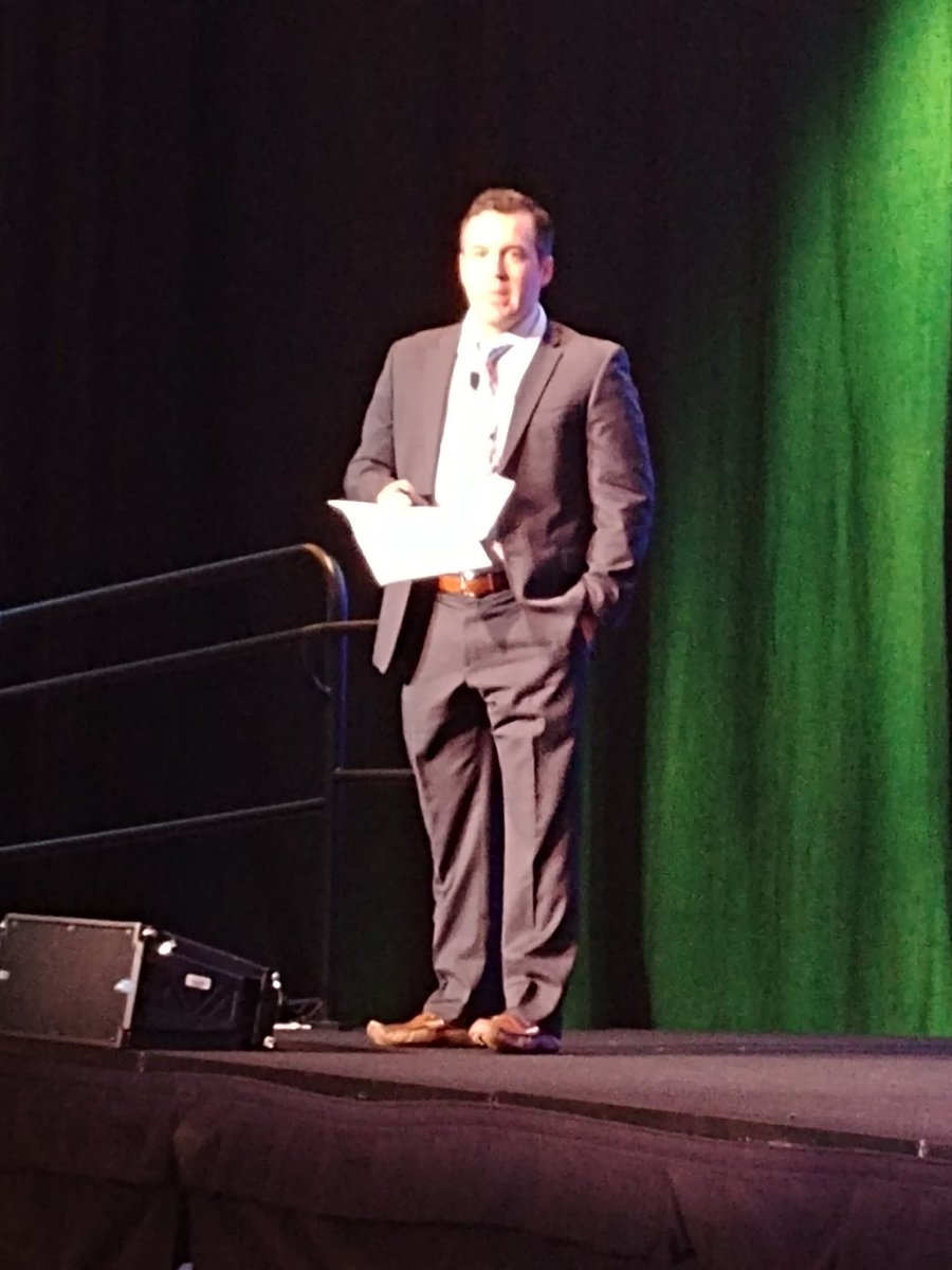 MortensonDP's tweet photo. Exploring current trends in payer relations with the help of Nick Partridge of Five Lakes Professional Services. #scalingup2019 https://t.co/z8b1Ot5Adn