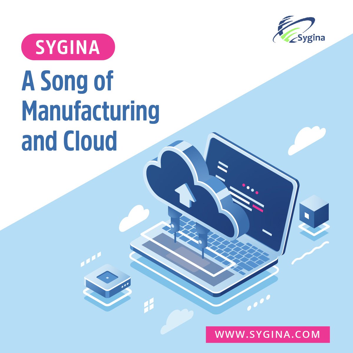 SyginaDataSystm's tweet image. Sygina: A song of Manufacturing &amp;amp; Cloud

Learn More: bit.ly/30nCxgk

#ThursdayThoughts #ThursdayMotivation #CloudComputing
#Cloud #Sygina #AI #IoTChain #MachineLearning #SaaS