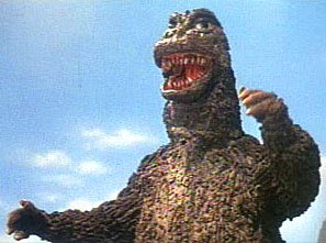 GodzillaLets's tweet photo. #GodzillaTalks Day 255 #MusukoGoji the suit/design used in Son of Godzilla as well as stock footage from Godzilla’s Revenge. What are your thoughts on the MusukoGoji suit/design? https://t.co/eZYaZoiO11