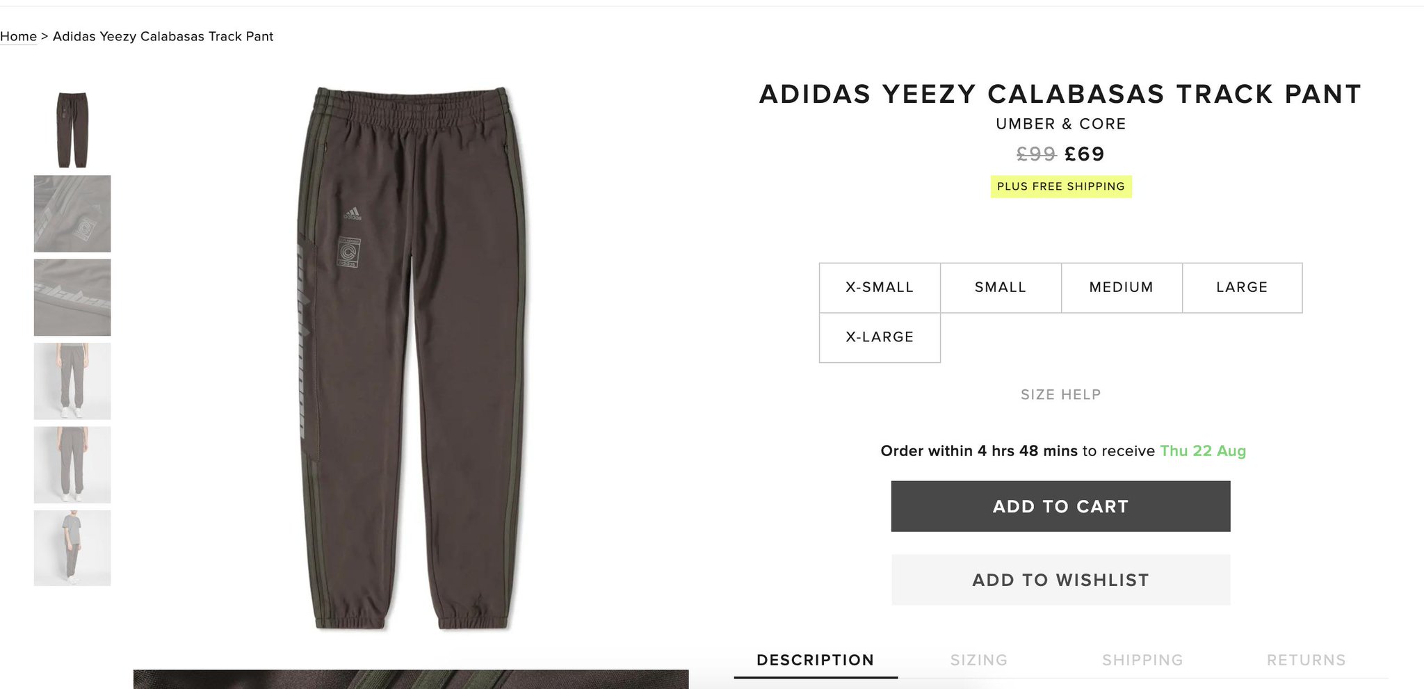 yeezy calabasas pants green