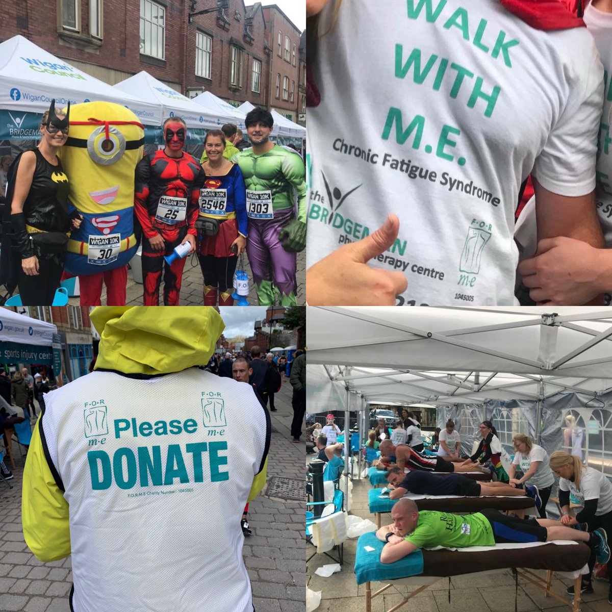 Wiganphysio's tweet photo. WHO’’s YOUR FAVOURITE SUPERHERO ?  Our Superheroes will be out in force at #Wigan10k -Ice buckets &amp; leg Massages for charity #FORME  - please donate https://t.co/sTXBAKauNG also #raffle, #tombola, #luckydips, #facepainting #faceglitter all to keep the little ones entertained. https://t.co/TOgKRC5rK7