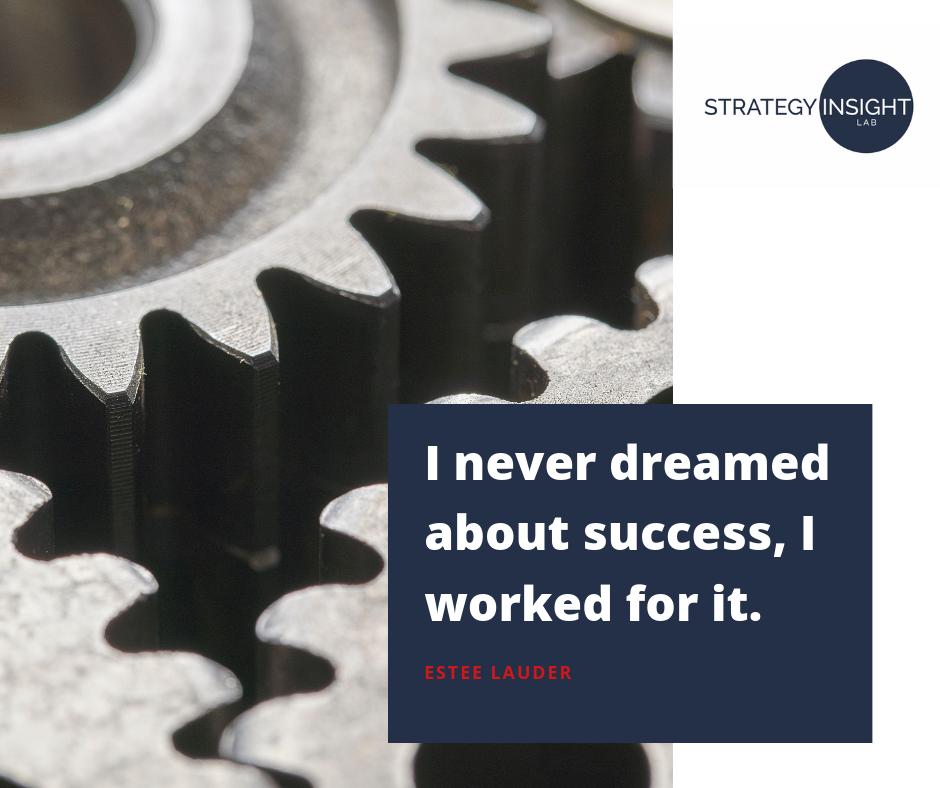 StrategyInLab's tweet image. Success takes nothing but hard work: one step at a time to reach a higher goal.