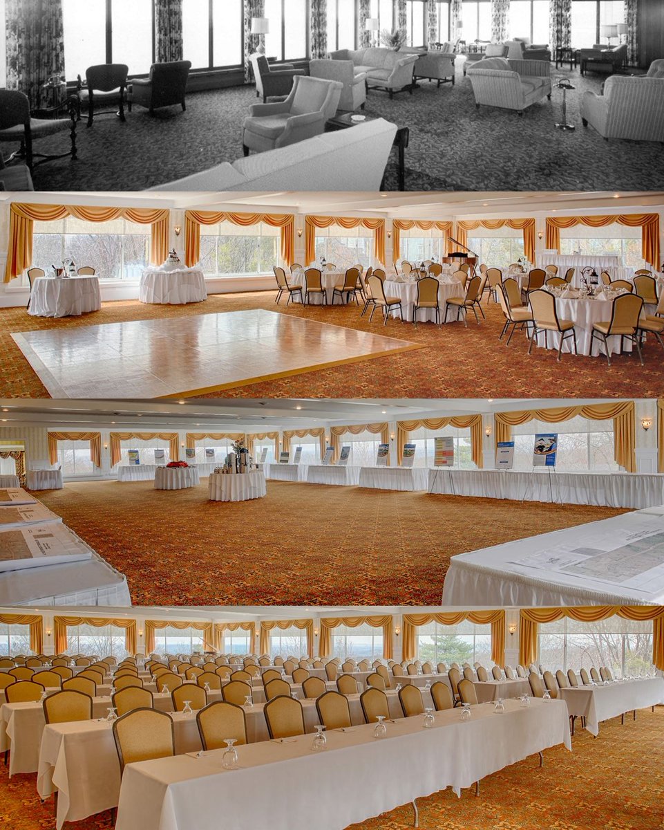 POCONOMANOR's tweet photo. Our Horizon Ballroom has been home to many functions over the years. The setting offers a beautiful view of the #poconomountains along with space for dancing, dining, lounging, and more. #poconomountains #poconomanor #nationalhistoricdistrict #manormemories #celebration https://t.co/osBEWQOKqB