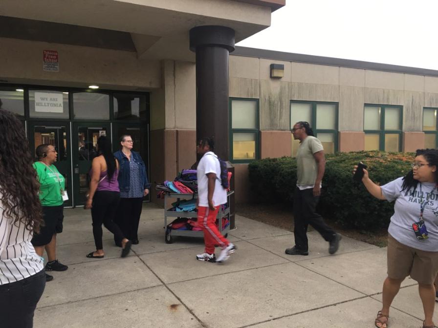 ColsCitySchools's tweet image. Hilltonia Middle School #FirstDayCCS. Have a great year!