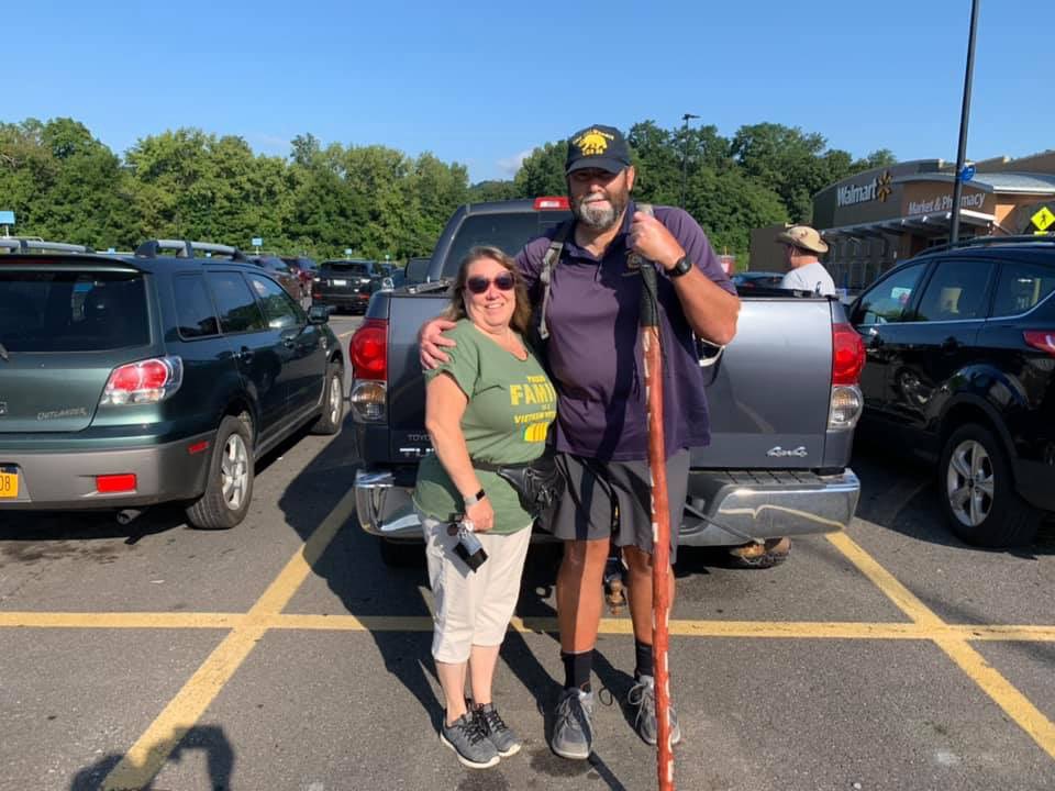 zero_vet's tweet photo. Ain’t no mountain high enough...

The last full day on the trail takes us from Ellenville over Shawangunk to New Paltz on a formidable climb. But no mountain can match all the support from these amazing vets who came out today! https://t.co/d7psRv4WnU
