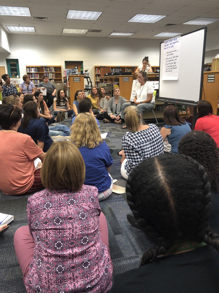 Middle School English teachers in Readers and Writers Workshop