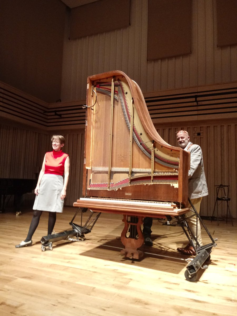 MarkHagger7's tweet photo. Stunning concert by @sarahpiano @chethampiano summer school on Monday.  Her piece feat. @GretaThunberg really got me on the #ClimateEmergency should be compulsory listening for ... well everyone. Bravo!  @futurepianoltd . https://t.co/F7doL9lHot