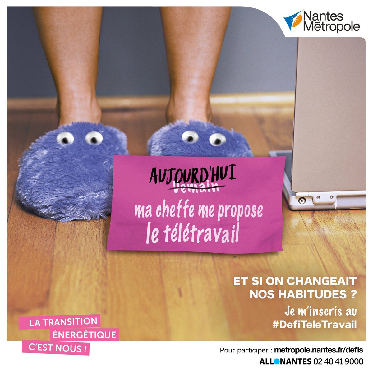 franckytrichet's tweet image. A Nantes, on aime les défis ! 
A toi de choisir le (ou les) tien(s) !
metropole.nantes.fr/defis #DefiEnergie #DefiZeroDechet #DefiAlimentation #DefiTeletravail #Nantes