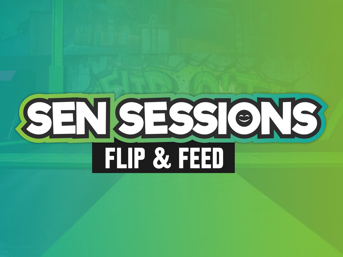 🤸‍♂️ Have you heard about our Flip &amp; Feed SEN session‍? 🤸‍♂️

Carer and bouncer for just £10. 🙌: flipout.link/chatham-social…

This time next week the lights and music will be going down for a calmer session and this time you can enjoy a post-bounce pizza.