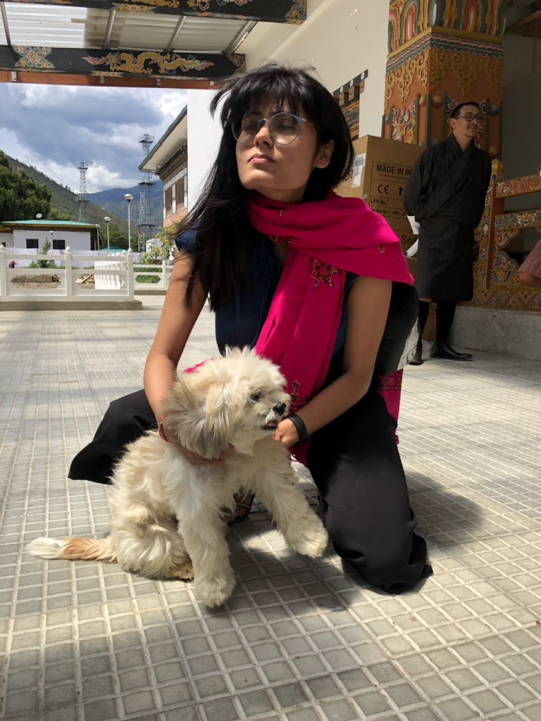 TedhiLakeer's tweet photo. And look who extended the loveliest welcome one could ever ask for!
(I’m here in Bhutan for #10YearsOfMountainEchoes. Catch the updates on @TheQuint.) https://t.co/ld6kX0JwYY