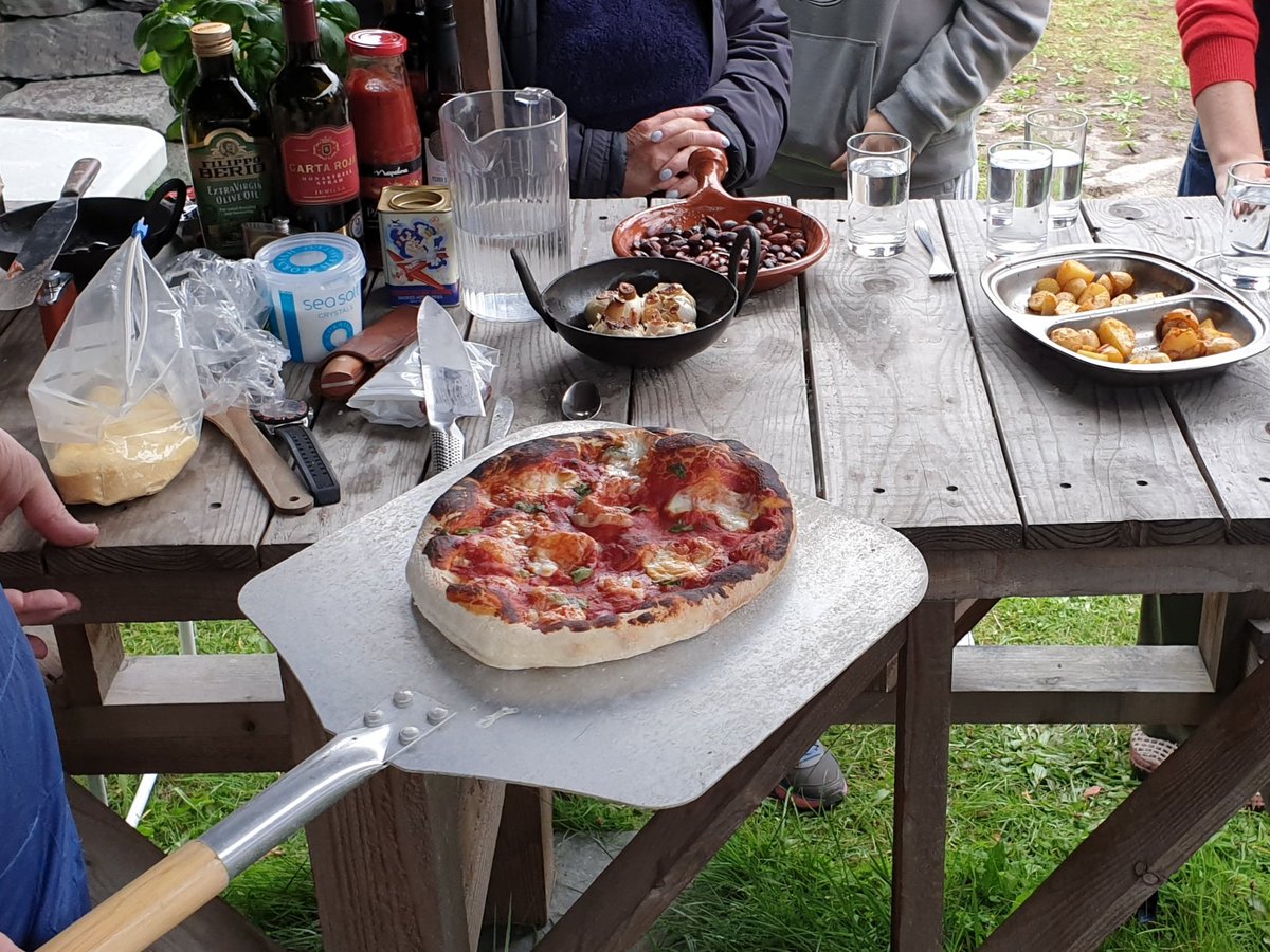 newmechanics's tweet photo. Yesterday, we held our first #woodfireoven #cookeryworkshop. Embracing the wet #LakeDistrict weather, everyone got stuck in producing delicious food and #tastetesting (eating) it! πππ book your tickets for Saturday's workshop (24 Aug), 9.00am: https://t.co/AlZpiQJDIB https://t.co/yFANLwobFq