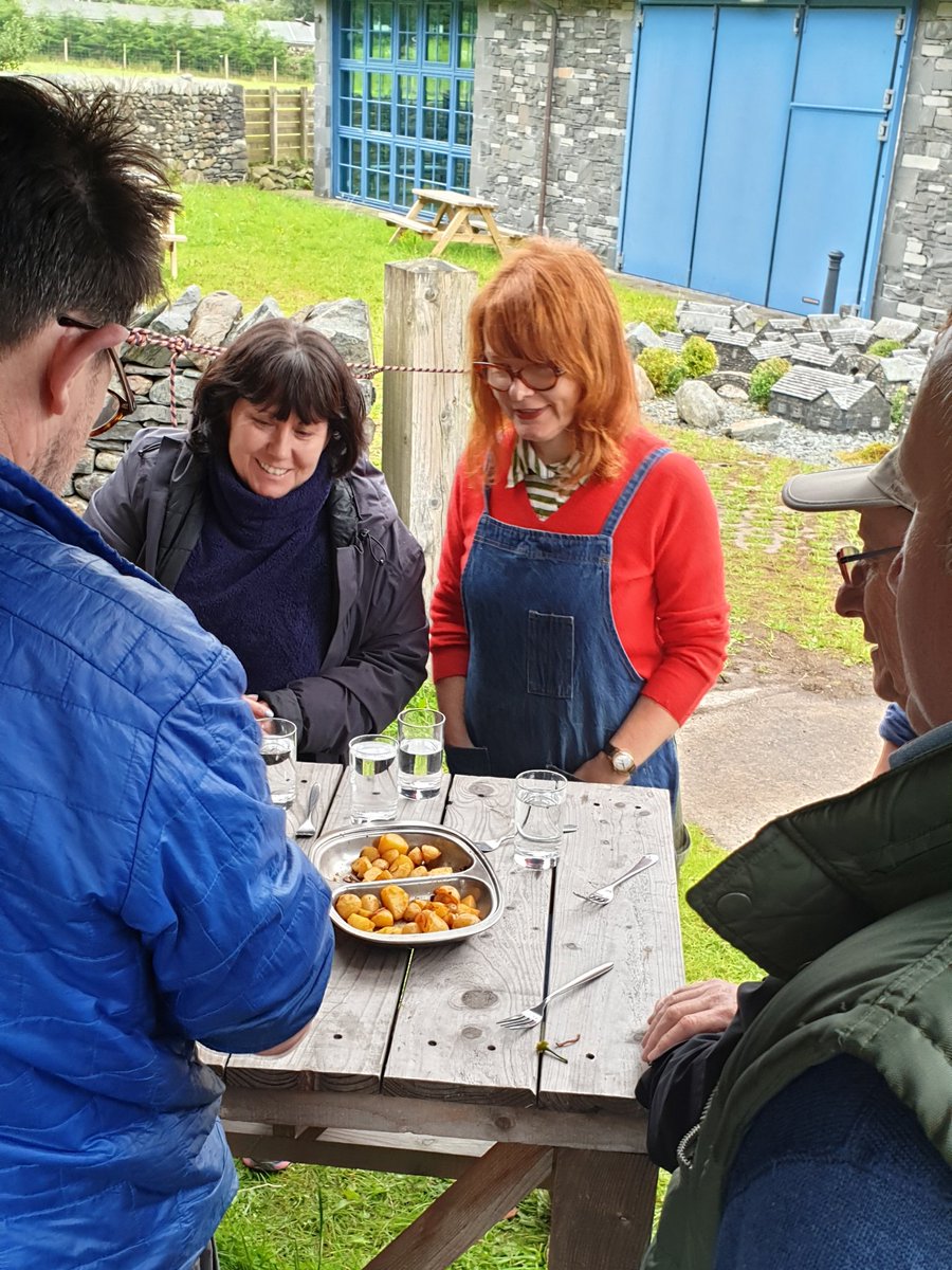 newmechanics's tweet photo. Yesterday, we held our first #woodfireoven #cookeryworkshop. Embracing the wet #LakeDistrict weather, everyone got stuck in producing delicious food and #tastetesting (eating) it! πππ book your tickets for Saturday's workshop (24 Aug), 9.00am: https://t.co/AlZpiQJDIB https://t.co/yFANLwobFq