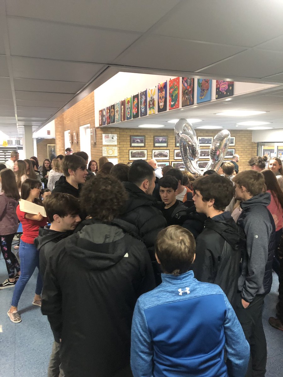 HeadFazakerley's tweet photo. Celebrating Success at GCSE results day! https://t.co/vawm3BfS3G