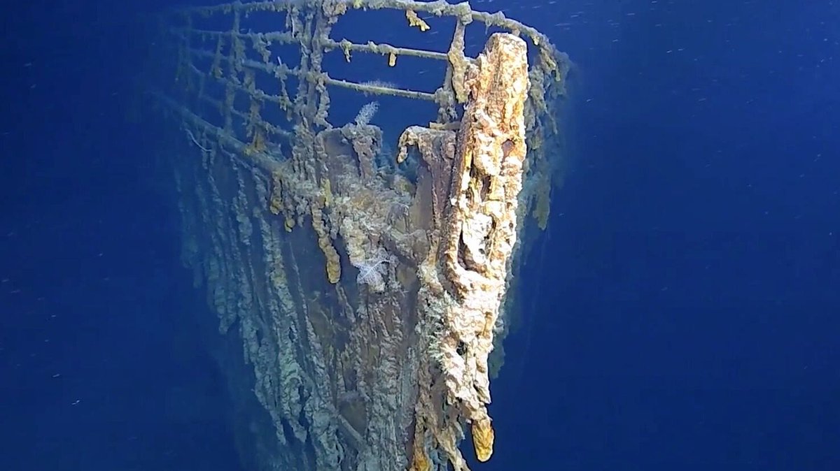 Experts were "shocked" by the state of decay at the legendary shipwreck. huffp.st/C0gd13x