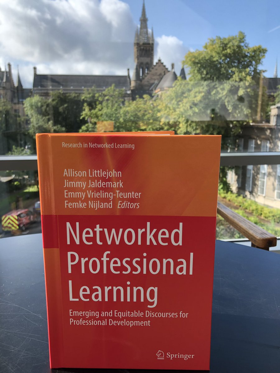 allisonl's tweet image. Arrived in my office today. Brings together concepts from  #NetworkedLearning &amp;amp; #professionallearning. My 6th book. I’m grateful to all the authors, series Eds Vivienne and David, @tryberg, @SpringerEdu &amp;amp; especially the wonderful editing team @doctorboundless @Emmyvrie @FemkeNij